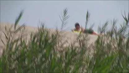 3 gadis-gadis yang dilatih telanjang di pantai bokev sange